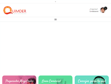 Tablet Screenshot of boticaquimder.com